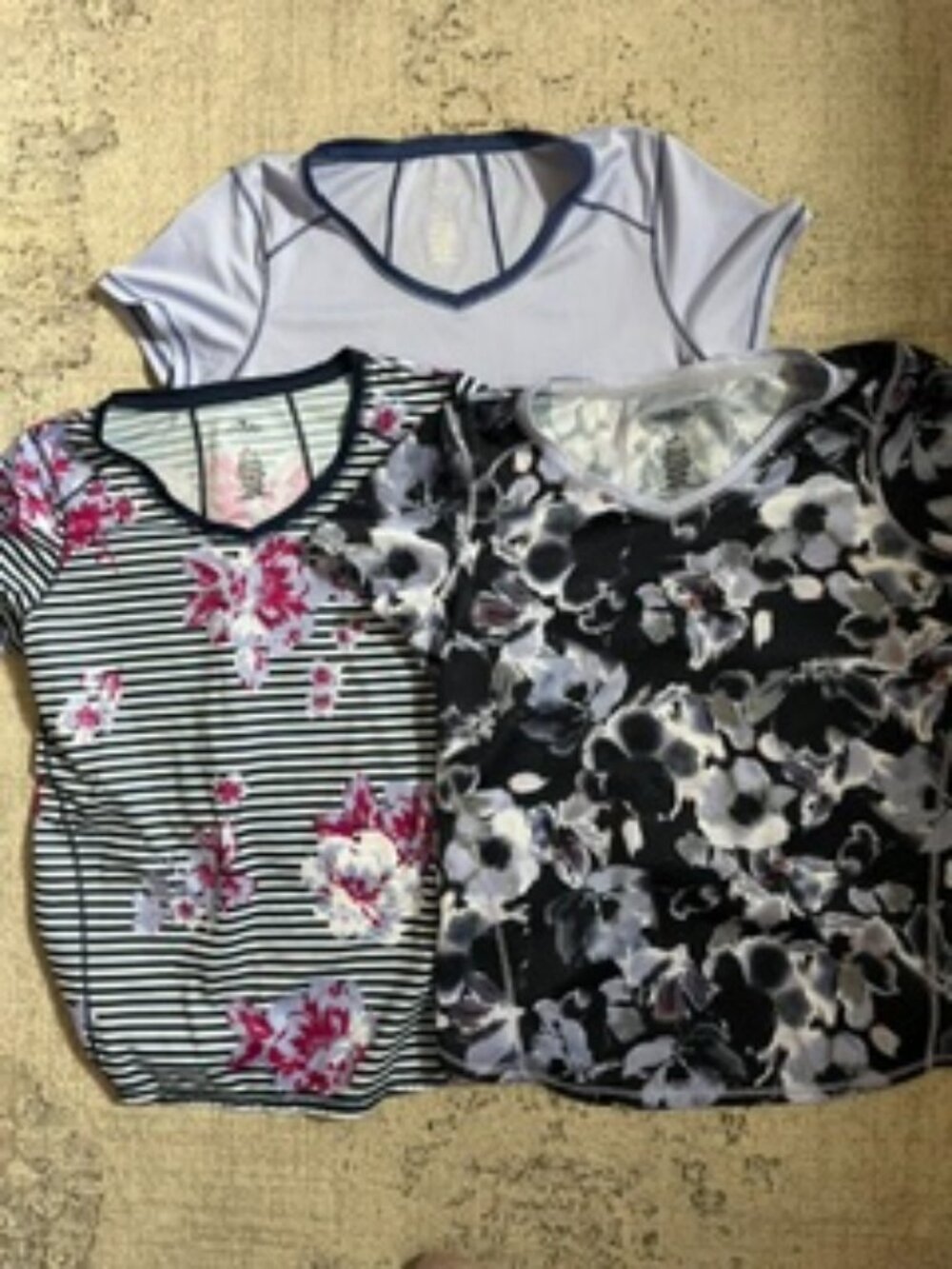 St John's Bay Active Quick Dri Shirt Bundle x 3 Women's 3